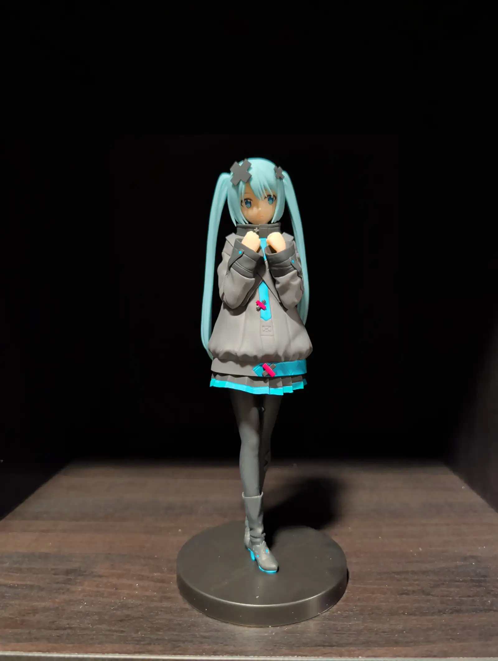 Image of figure Miku who can't sing